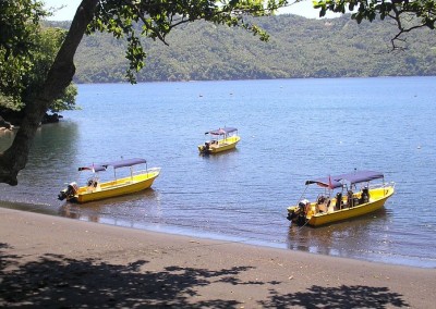 Dive Boats in Lembeh Strait