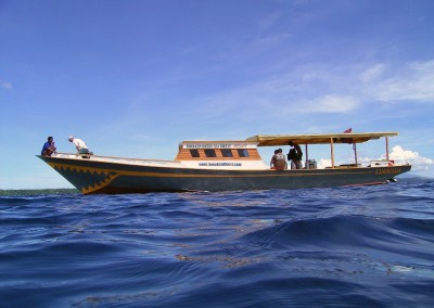 Khanisha on deep blue sea