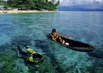 Snorkeling in the Bunaken National Park