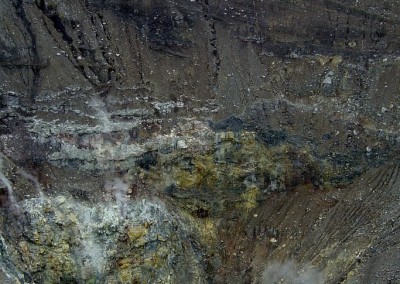 Mt. Lokon crater