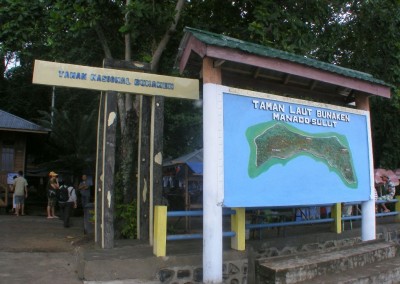 Bunaken National Park Entrance