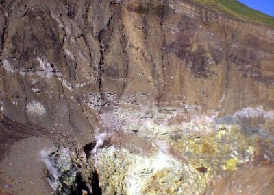 Mt. Lokon crater