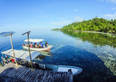 Jetty amd boat