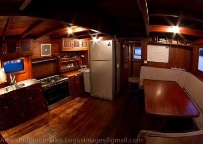 Kitchen and dining room