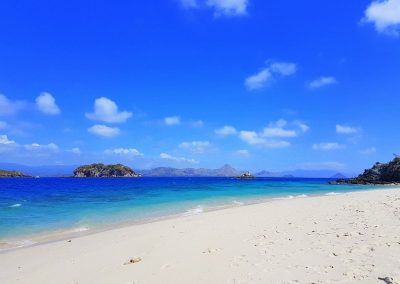 White sand beach