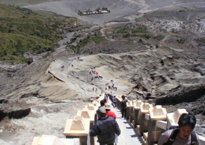 Bromo stairs