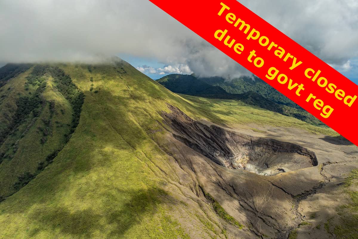 Lokon Temporary Close Mount Lokon